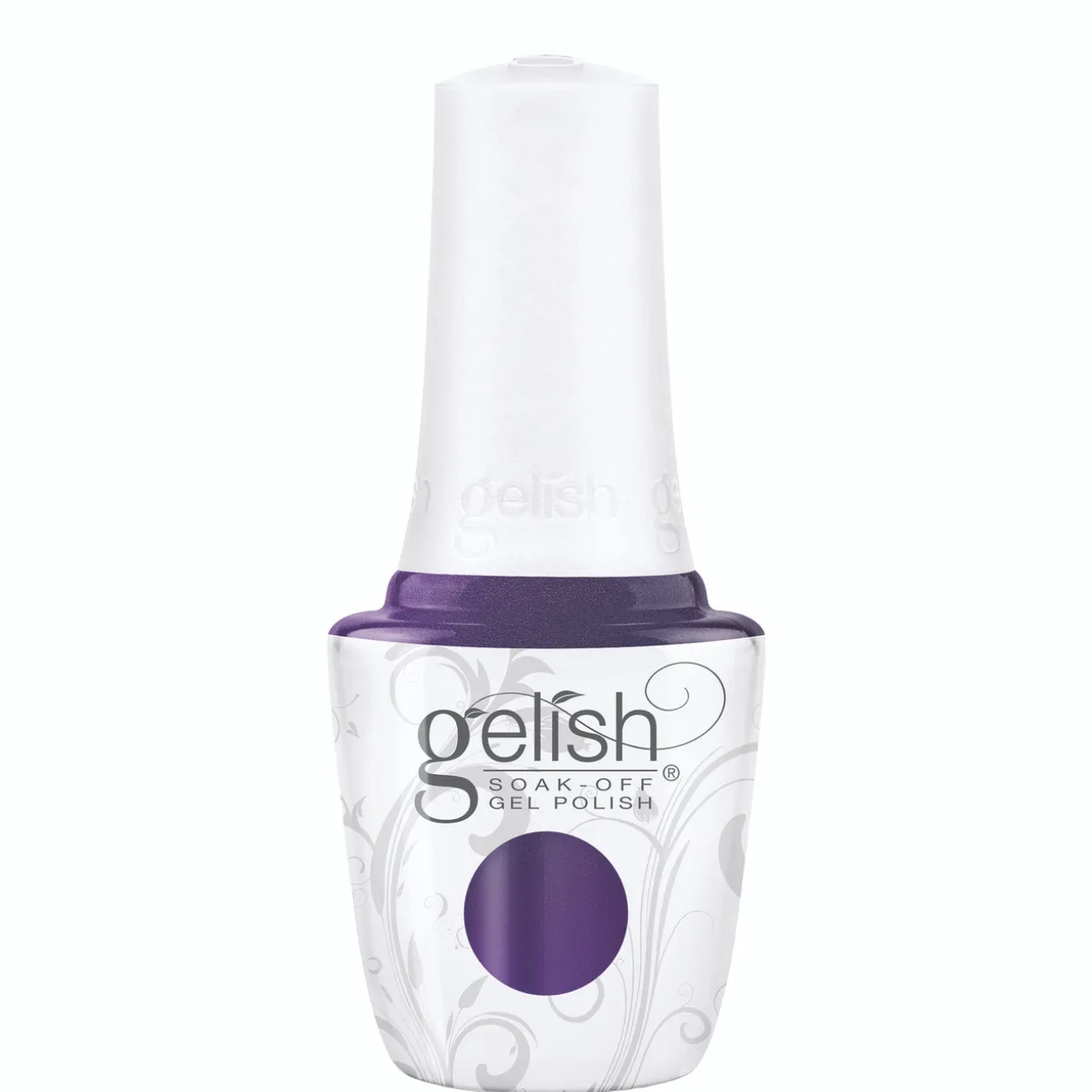 Gelish 18G Plus LED Light with Purple/Blue Pearl Soak-Off Gel Polish + Top and Base Coats