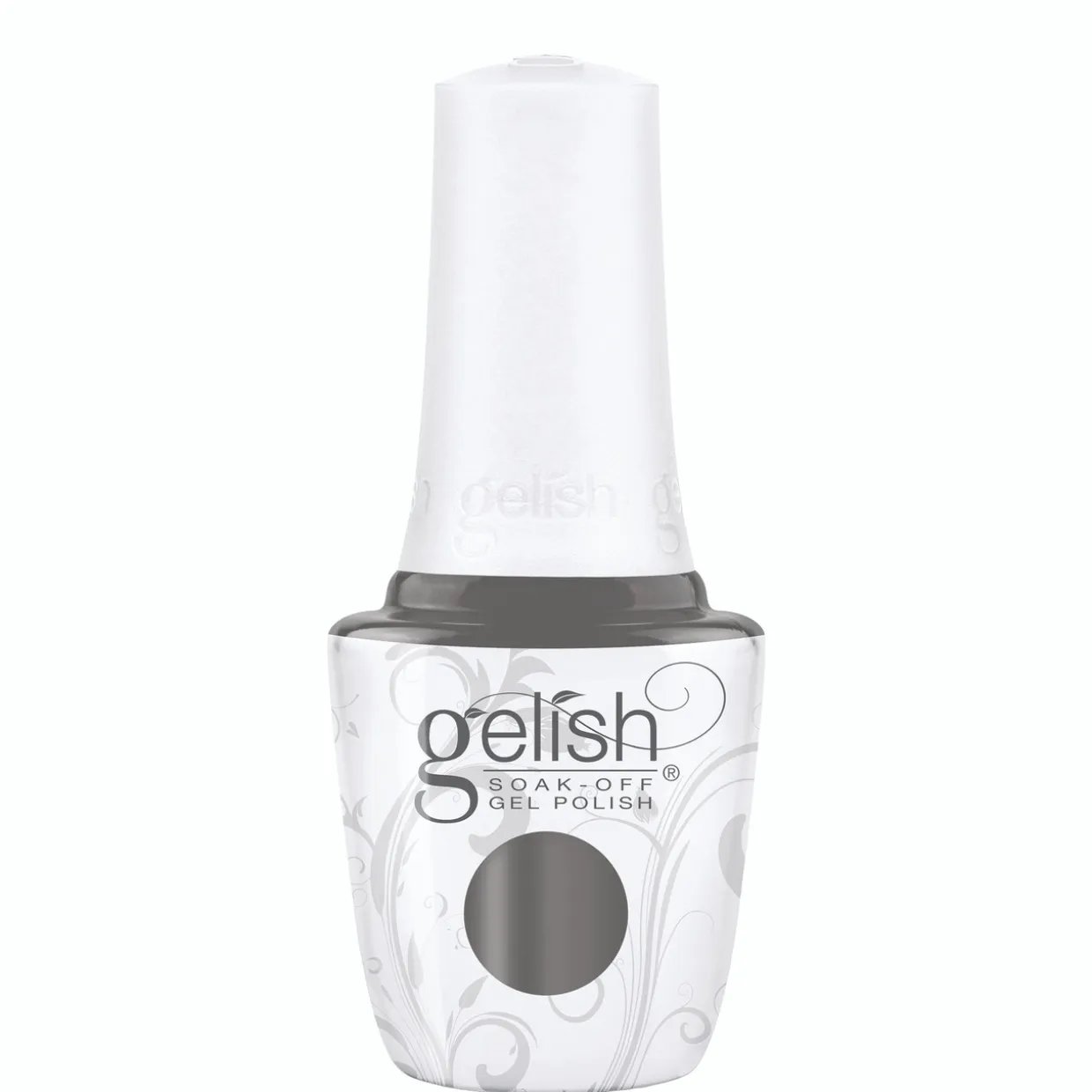 Gelish 18G Plus LED Light with Gray Creme Soak-Off Gel Polish + Top and Base Coats