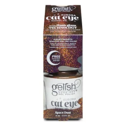 Gelish Aurora Cat Eye Magnetic Soak-Off Gel Polish "Space Dust", Brass Swirl Effect, 15 mL | .5fl oz - 1110563