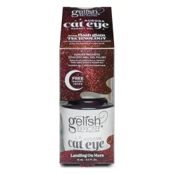 Gelish Aurora Cat Eye Magnetic Soak-Off Gel Polish "Landing On Mars", Orange Swirl Effect, 15 mL | .5fl oz - 1110565