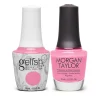 Gelish "Bed Of Petals" Duo, Bright Pink Crème - Includes Gel Polish and Lacquer