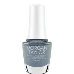 Gelish "Blue Moon Bloom" Duo- Includes Gel Polish and Lacquer - Steel Blue Pearl