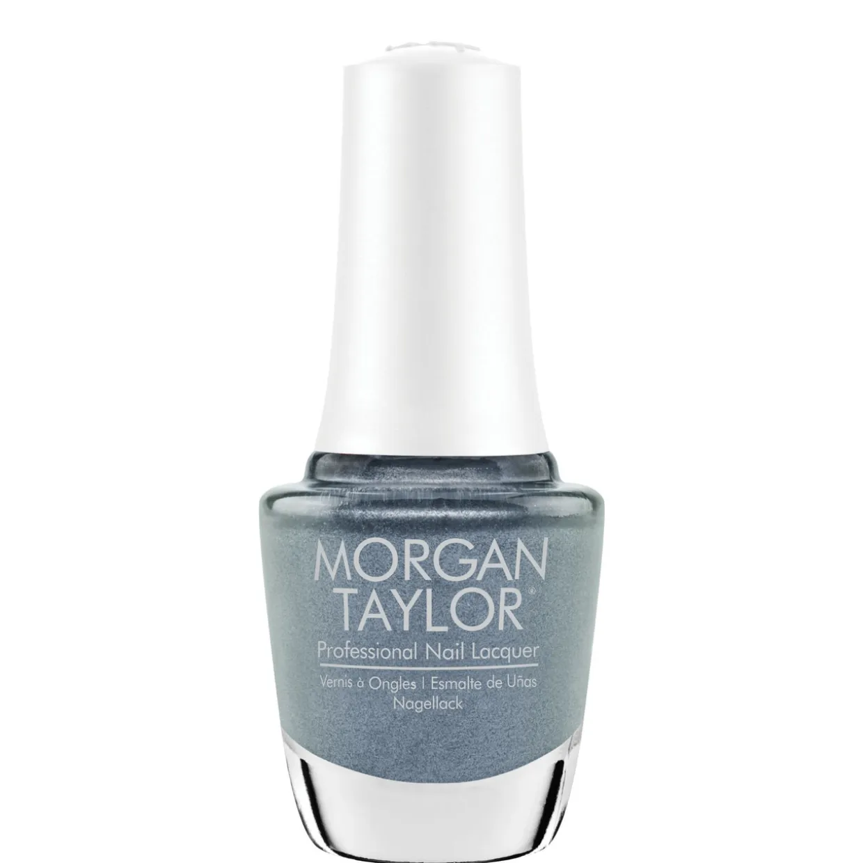 Gelish "Blue Moon Bloom" Trio- Includes Gel Polish, Lacquer and Dip - Steel Blue Pearl