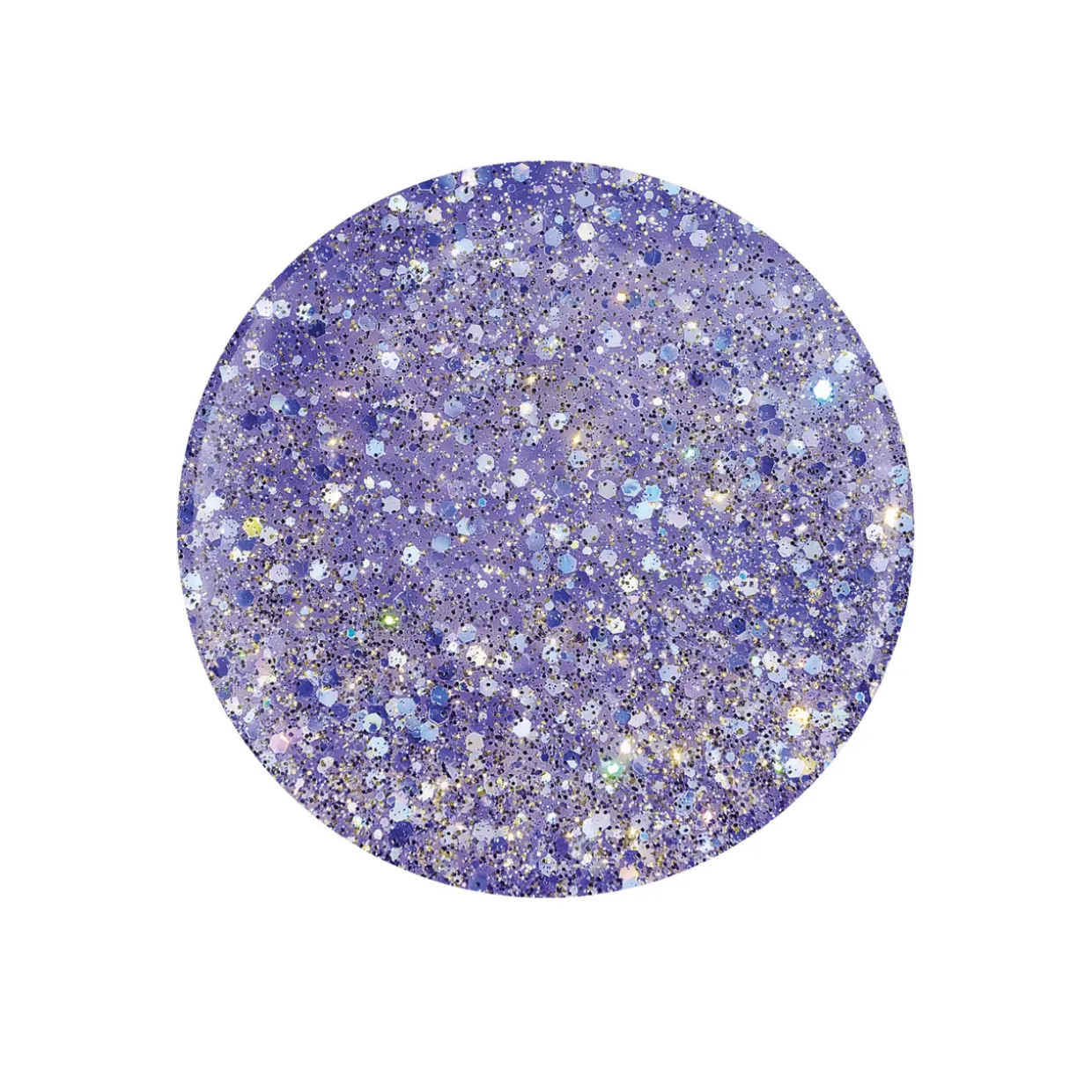 Gelish Cream Gel "Rich In Glitter", 6 Color Palette