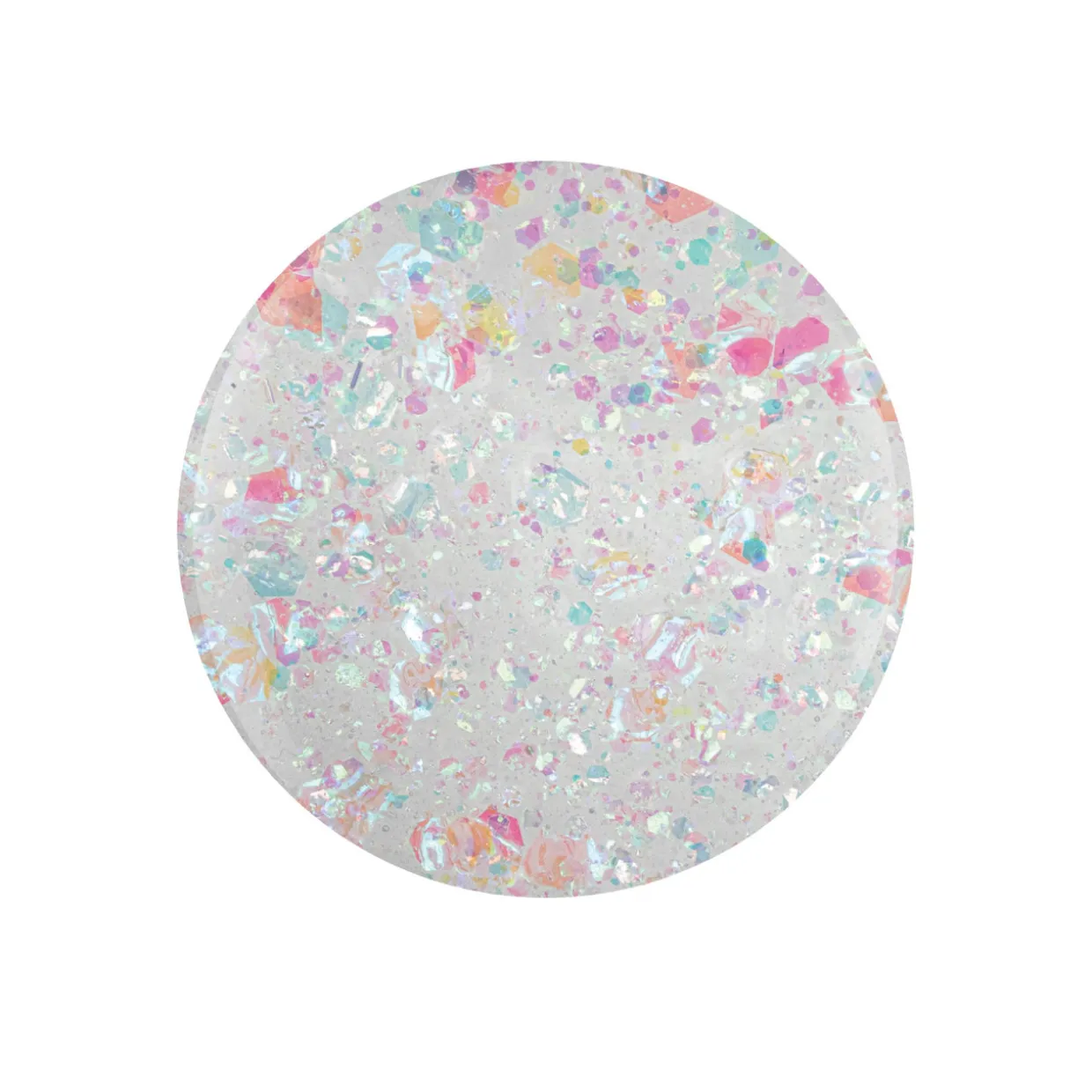 Gelish Cream Gel "Rich In Glitter", 6 Color Palette