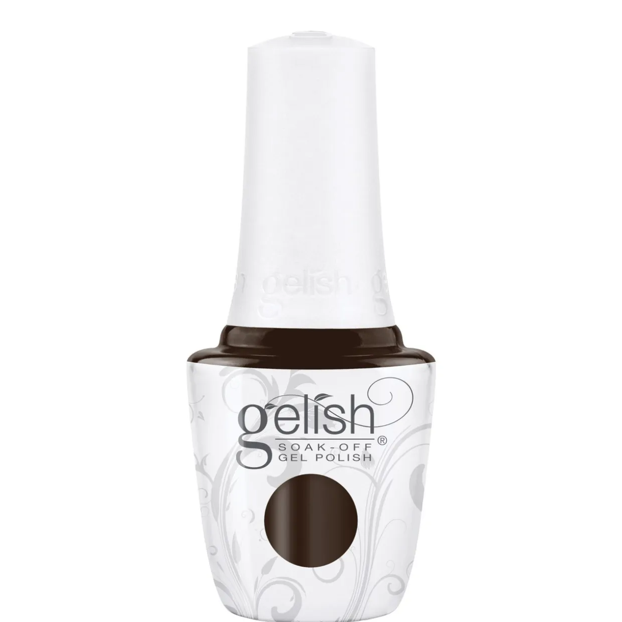 Gelish "Dark Empress" Duo- Includes Gel Polish and Lacquer - Dark Cocoa Creme