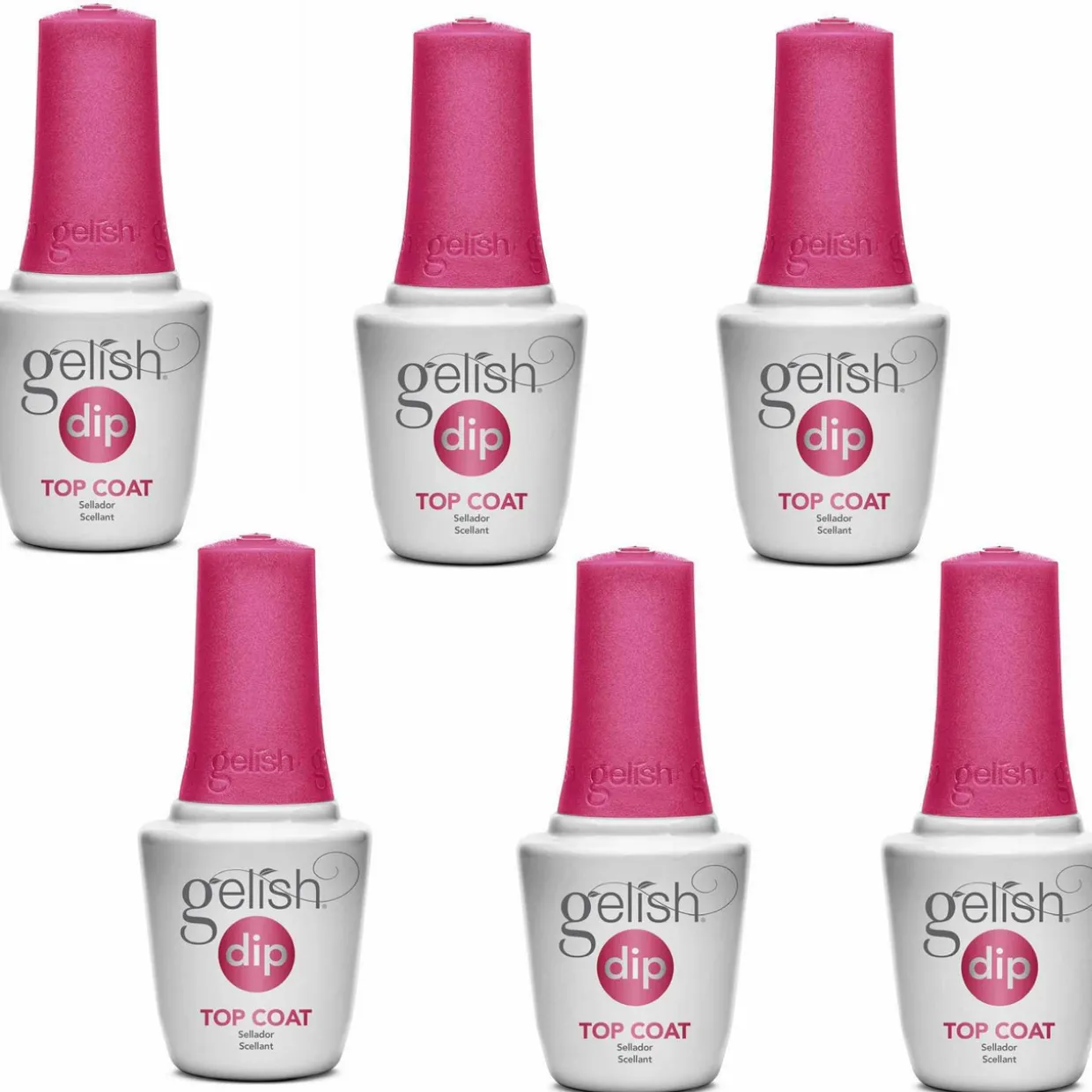 Gelish Dip "Top Coat" Case Pack of 6