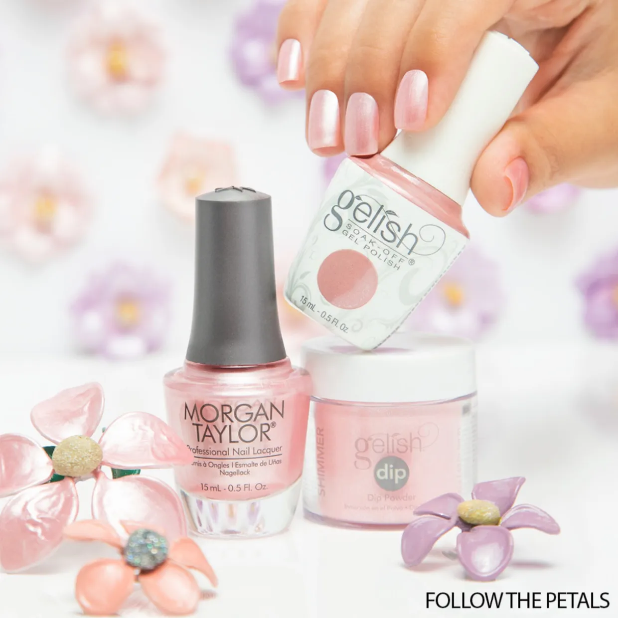 Gelish "Follow The Petals" Soak-Off Gel Polish - 1110344