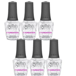 Gelish Foundation Base Gel, 15 mL | .5 fl. oz., Pack of 6