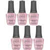 Gelish Foundation Flex Soak-Off Rubber Base Nail Gel, Light Nude, 15 mL | .5 fl. Oz. - Case Pack of 6