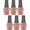 Gelish Foundation Flex Soak-Off Rubber Base Nail Gel, Cover Beige, 15 mL | .5 fl. Oz. - Case Pack of 6