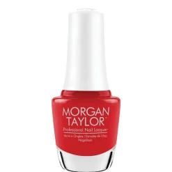 Gelish "Give It A Curl" Duo - Includes Gel Polish, and Lacquer- Bright Cherry Creme