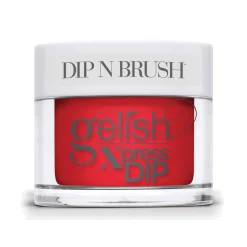 Gelish "Give It A Curl" Trio - Includes Gel Polish, Lacquer and Dip- Bright Cherry Creme