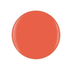 Gelish "I'm All Cheers" Duo - Includes Gel Polish and Lacquer - Celosia Orange Creme