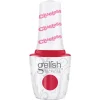 Gelish "I Totally Paused" Duo, Red Punch Creme - Includes gel polish and lacquer