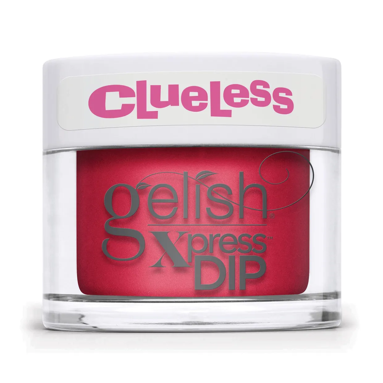 Gelish "I Totally Paused" Trio, Red Punch Creme - Includes gel polish, lacquer, and dip