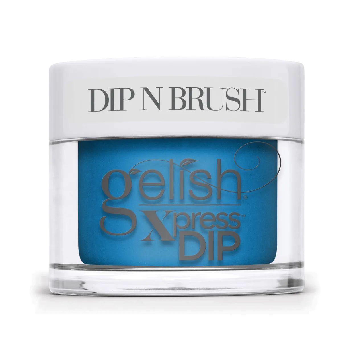 Gelish "I Was Framed" Trio, Cerulean Blue Creme - Includes Gel polish, Lacquer and Dip
