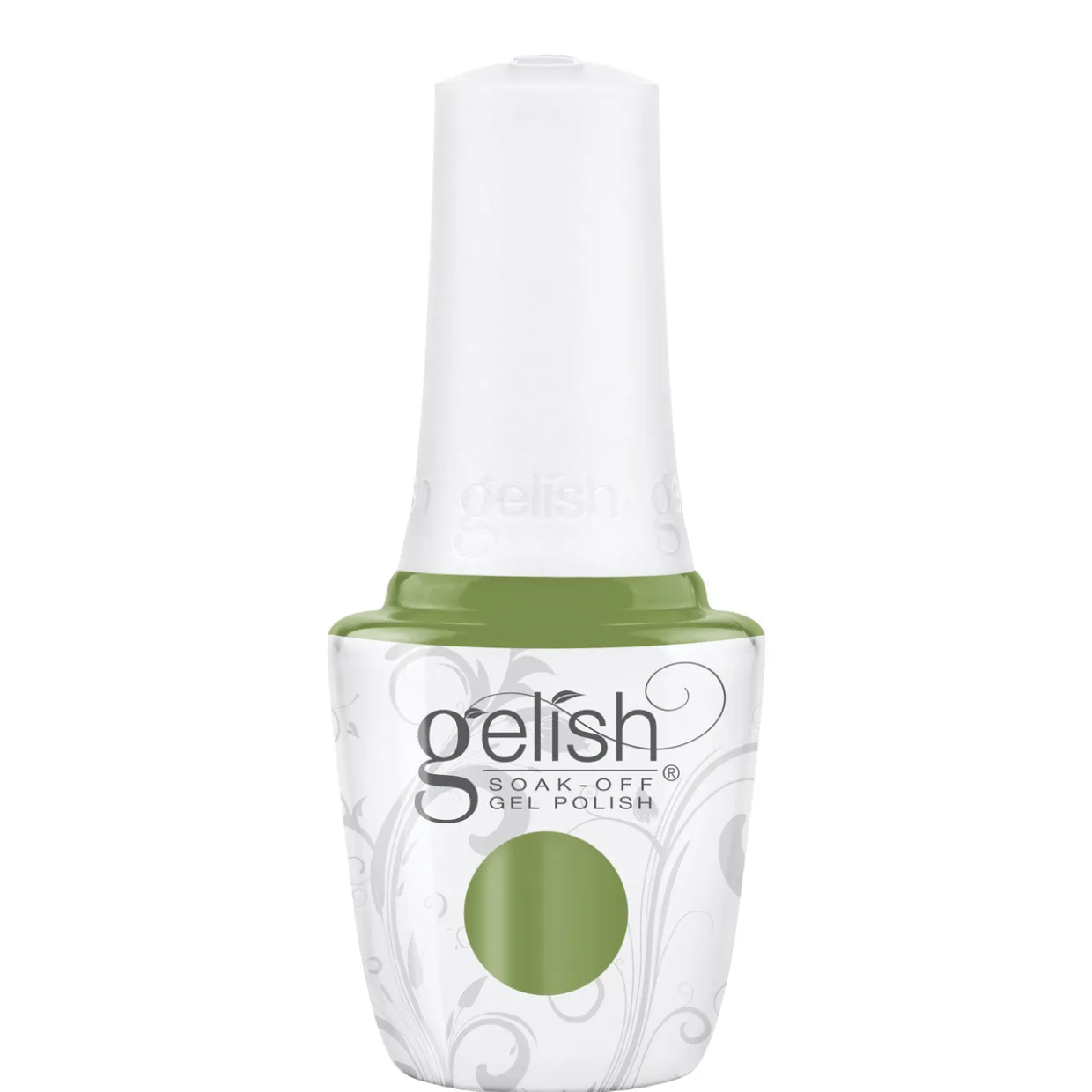Gelish "Leaf It All Behind" Duo, Moss Green Crème - Includes Gel Polish and Lacquer