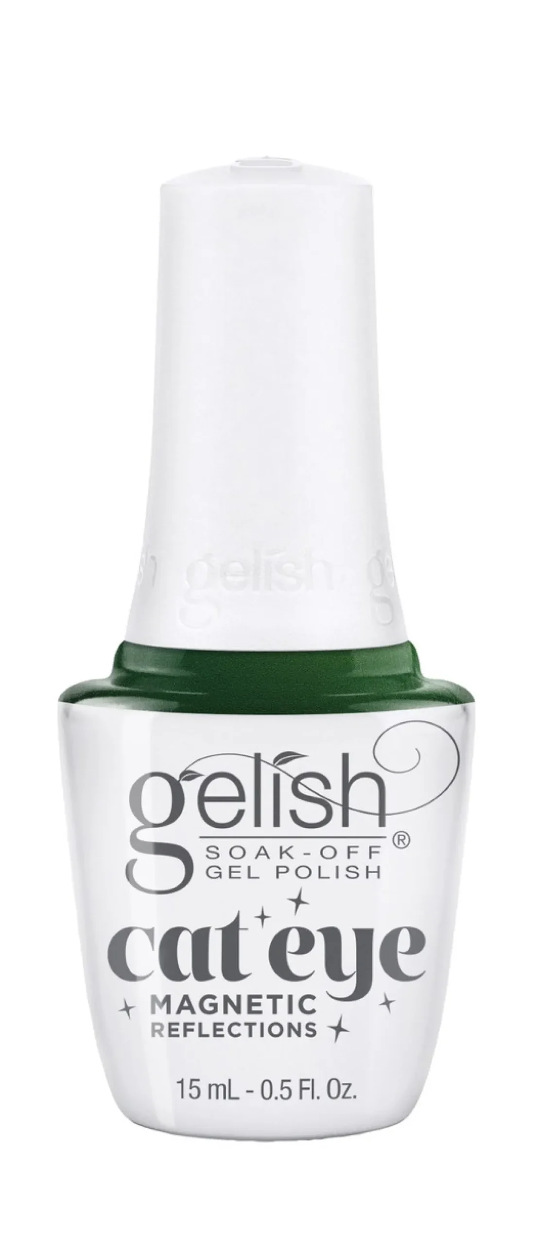 Gelish Magnetic Reflections Soak-Off Gel Polish "Green Lights Only", Green Effect Cat-Eye, 15mL | .5 fl oz-1110551