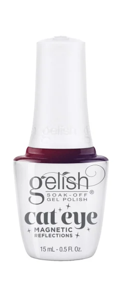 Gelish Magnetic Reflections Soak-Off Gel Polish "Let's Glow Girls", Pink Effect Cat-Eye, 15mL | .5 fl oz-1110549