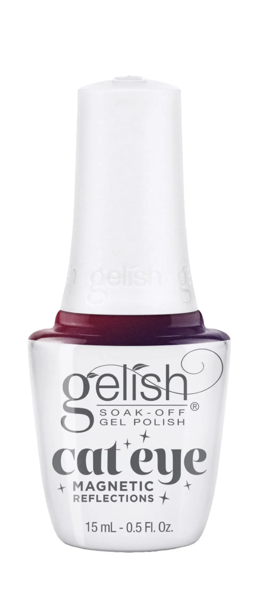 Gelish Magnetic Reflections Soak-Off Gel Polish "Let's Glow Girls", Pink Effect Cat-Eye, 15mL | .5 fl oz-1110549