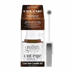 Gelish Magnetic Reflections Soak-Off Gel Polish "Can You Candle It?", Orange Effect Cat-Eye, 15mL | .5 fl oz-1110552