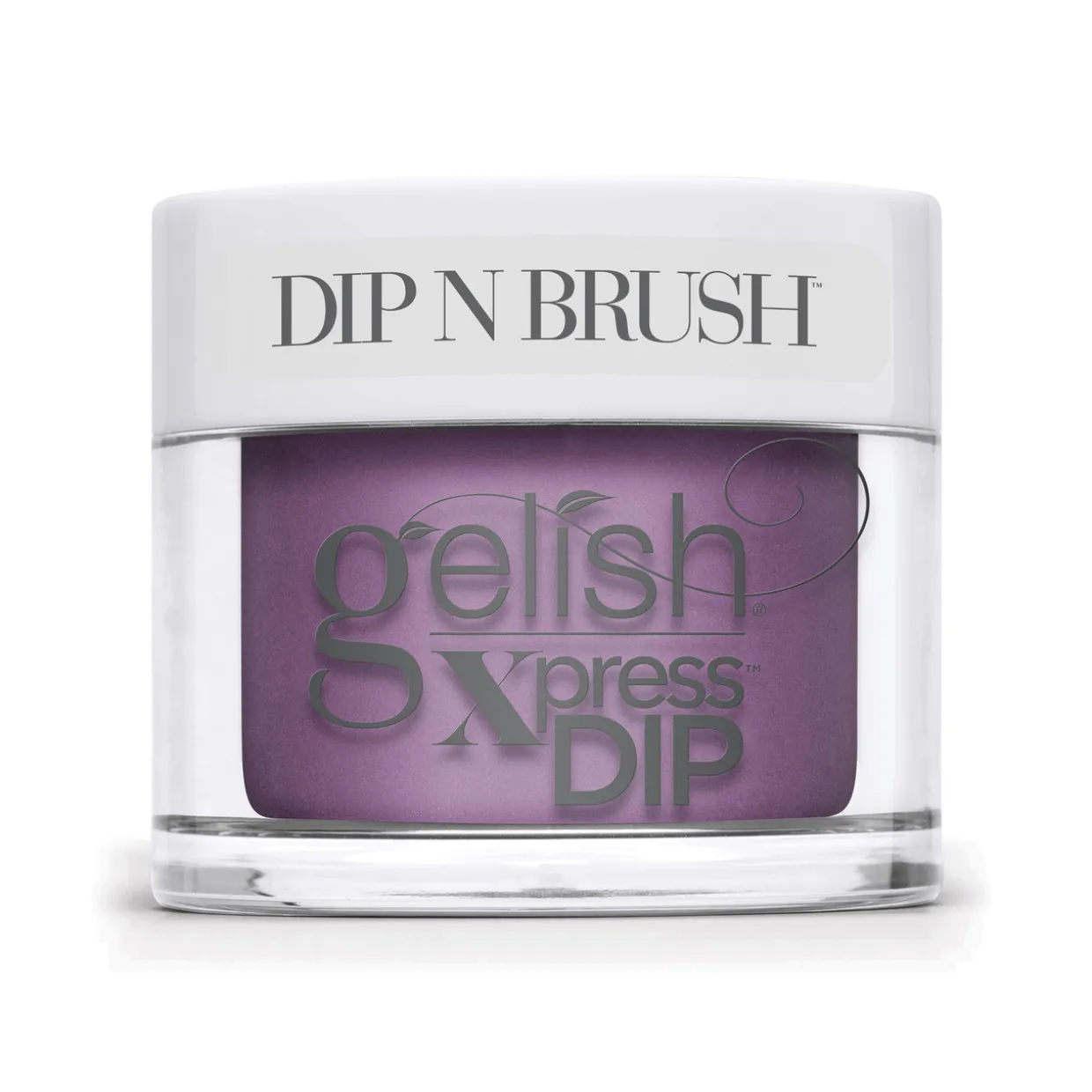 Gelish "Malva" Trio, Medium Purple Crème - Includes Gel Polish, Lacquer, and Dip