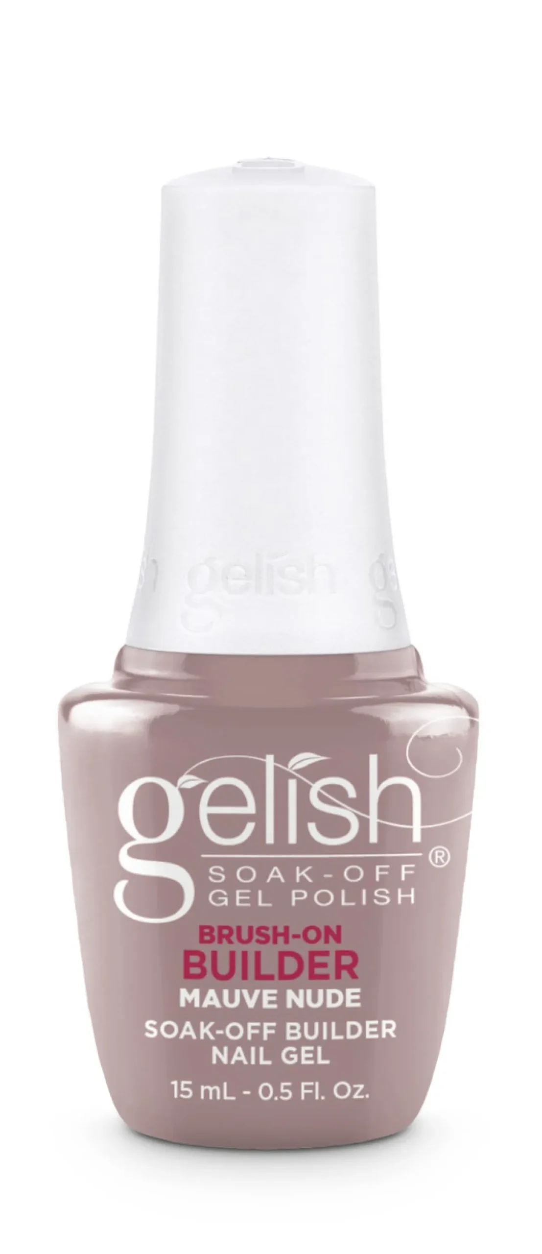 Gelish Mauve Nude Brush-On Builder Gel, 15mL | .5fl. Oz.