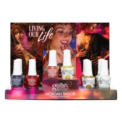 Gelish & Morgan Taylor "Living Our Life" Fall Collection, 12 ct. Mixed Display - Includes Gel Polish & Lacquers