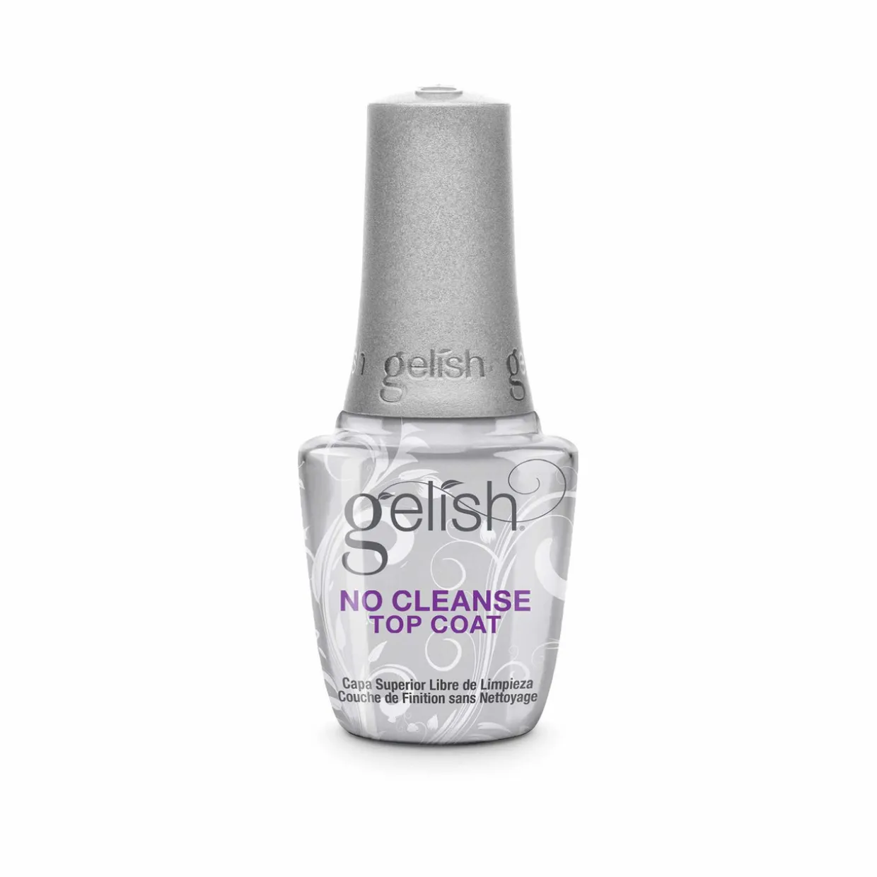 Gelish No Cleanse Soak-Off Gel Top Coat, 15 mL | .5 fl. oz. - Case Pack of 6