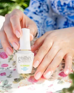 Gelish Nourish Cuticle Oil with Hyaluronic Acid, 15 mL | .5 fl. Oz.