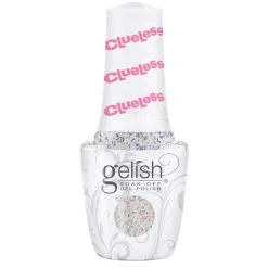 Gelish "Oops, My Bad" Duo, Shattered Glass Glitter Overlay - Includes gel polish and lacquer