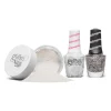 Gelish "Oops, My Bad" Trio, Shattered Glass Glitter Overlay - Includes gel polish, lacquer, and dip