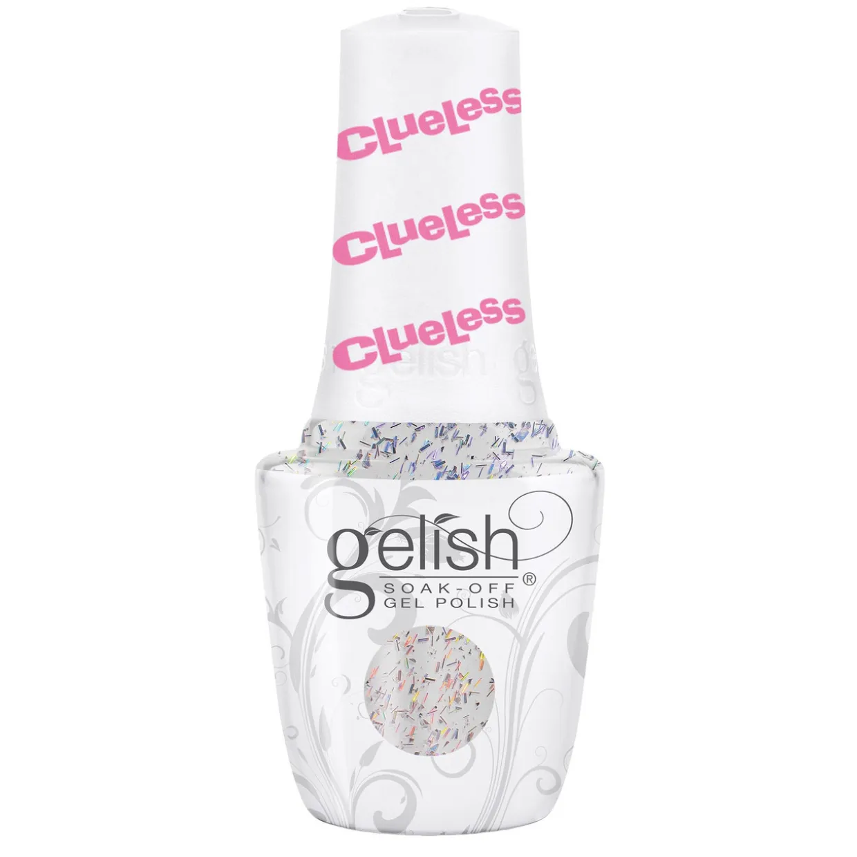 Gelish "Oops, My Bad" Trio, Shattered Glass Glitter Overlay - Includes gel polish, lacquer, and dip