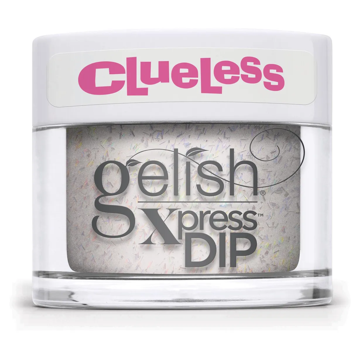 Gelish "Oops, My Bad" Trio, Shattered Glass Glitter Overlay - Includes gel polish, lacquer, and dip