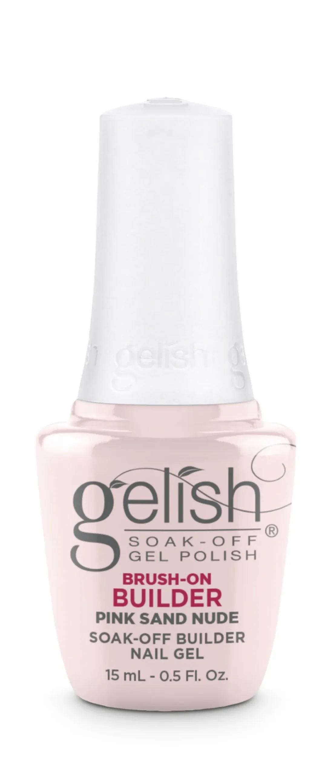 Gelish Pink Sand Nude Brush-On Builder Gel, 15mL | .5fl. Oz.