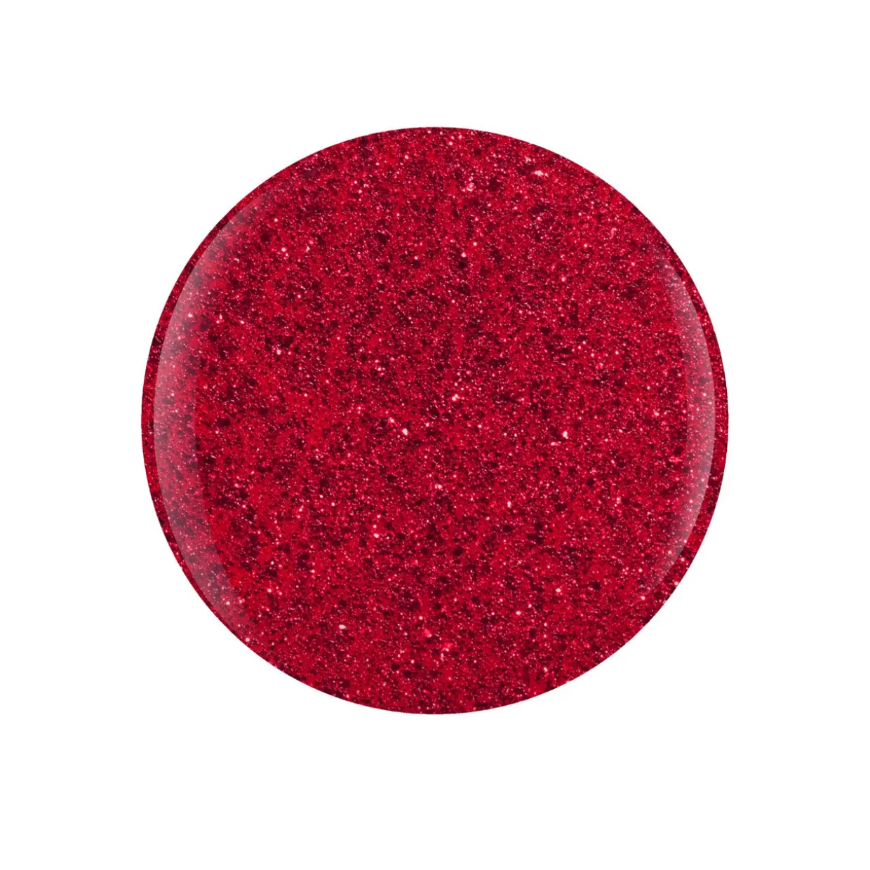 Gelish "Poinsettia Stardust" Trio - Includes Gel Polish, Lacquer and Dip - Ruby Red Glitter