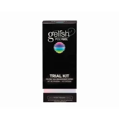 Gelish Polygel Trial Kit - Includes Natural Clear, 4oz Slip Solution, Tube Key, Polytool - 1720004