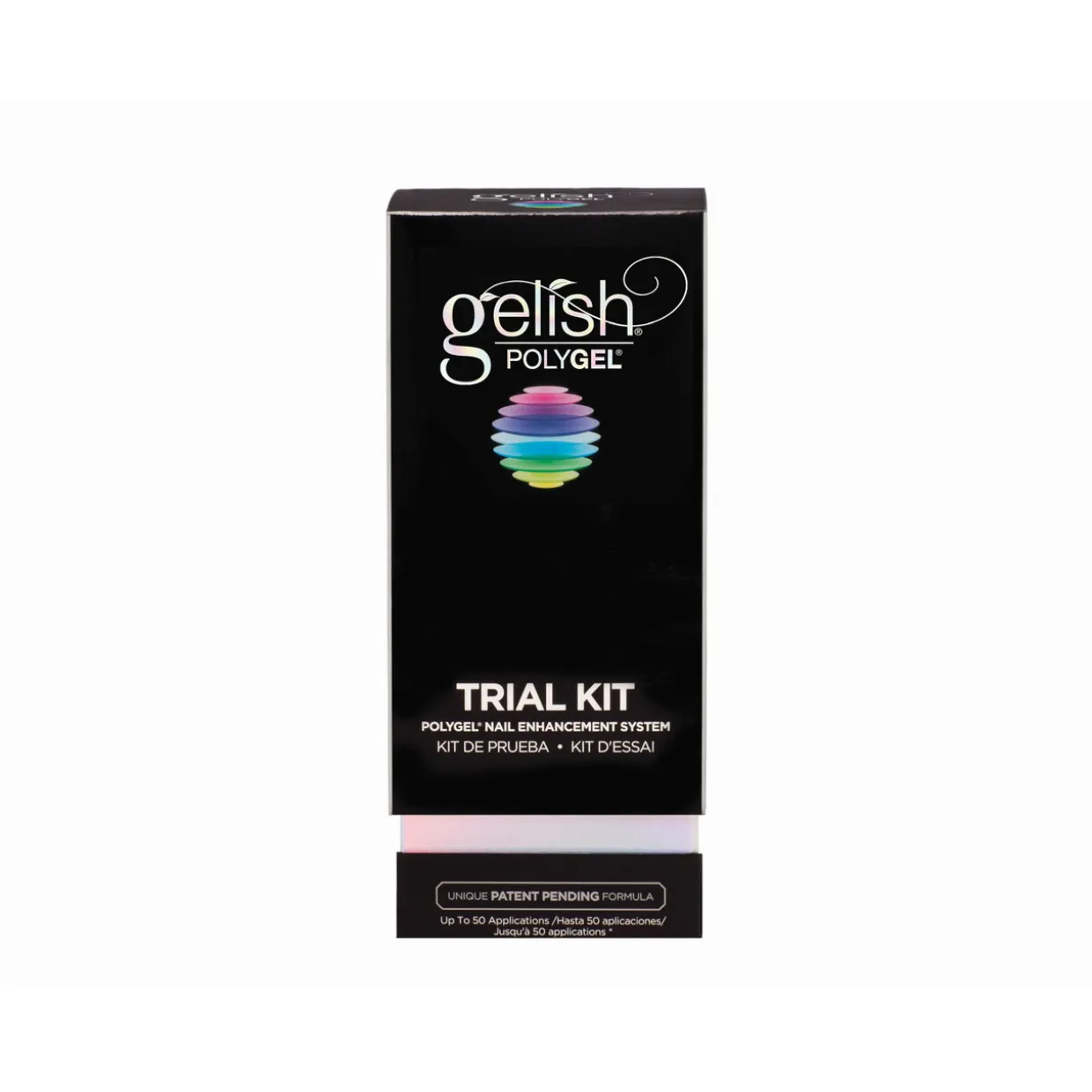 Gelish Polygel Trial Kit - Includes Natural Clear, 4oz Slip Solution, Tube Key, Polytool - 1720004