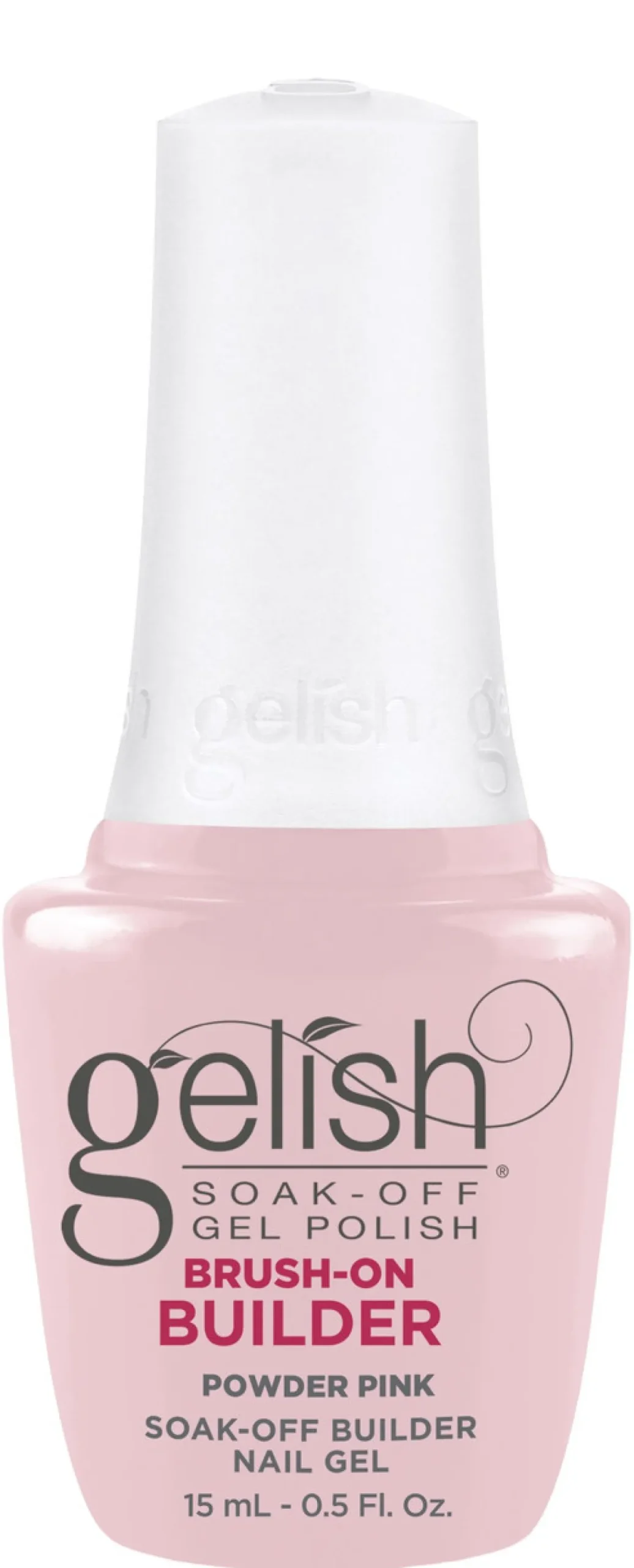 Gelish Powder Pink Brush-On Builder Gel, 15 mL | .5 fl. Oz.