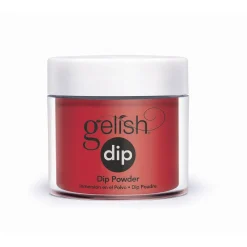 Gelish Professional Nail Dip Starter Kit with Bright Red Creme Color