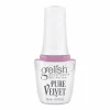 Gelish Pure Velvet Soak-Off Gel Polish "Irresistible Force", Light Pink Cat-Eye, 15 mL | .5 fl oz - 1110507