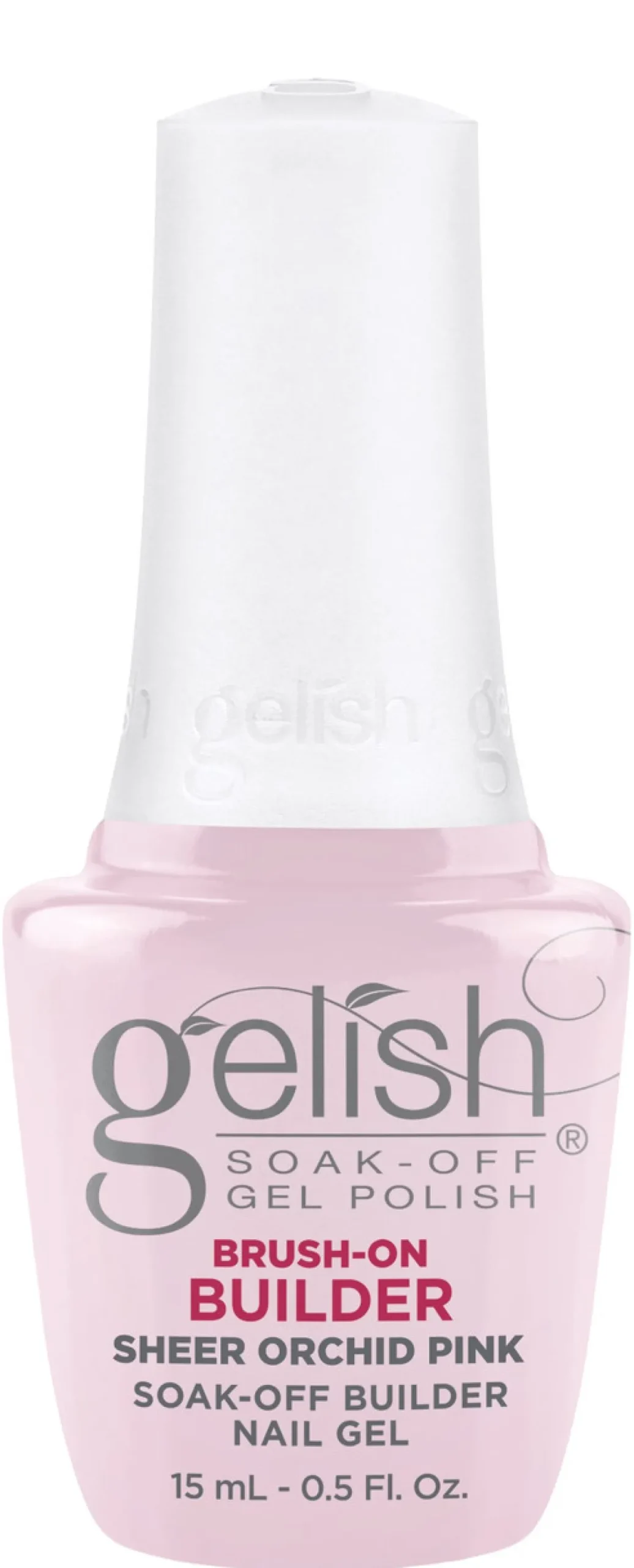 Gelish Sheer Orchid Pink Brush-On Builder Gel, 15 mL | .5 fl. Oz.