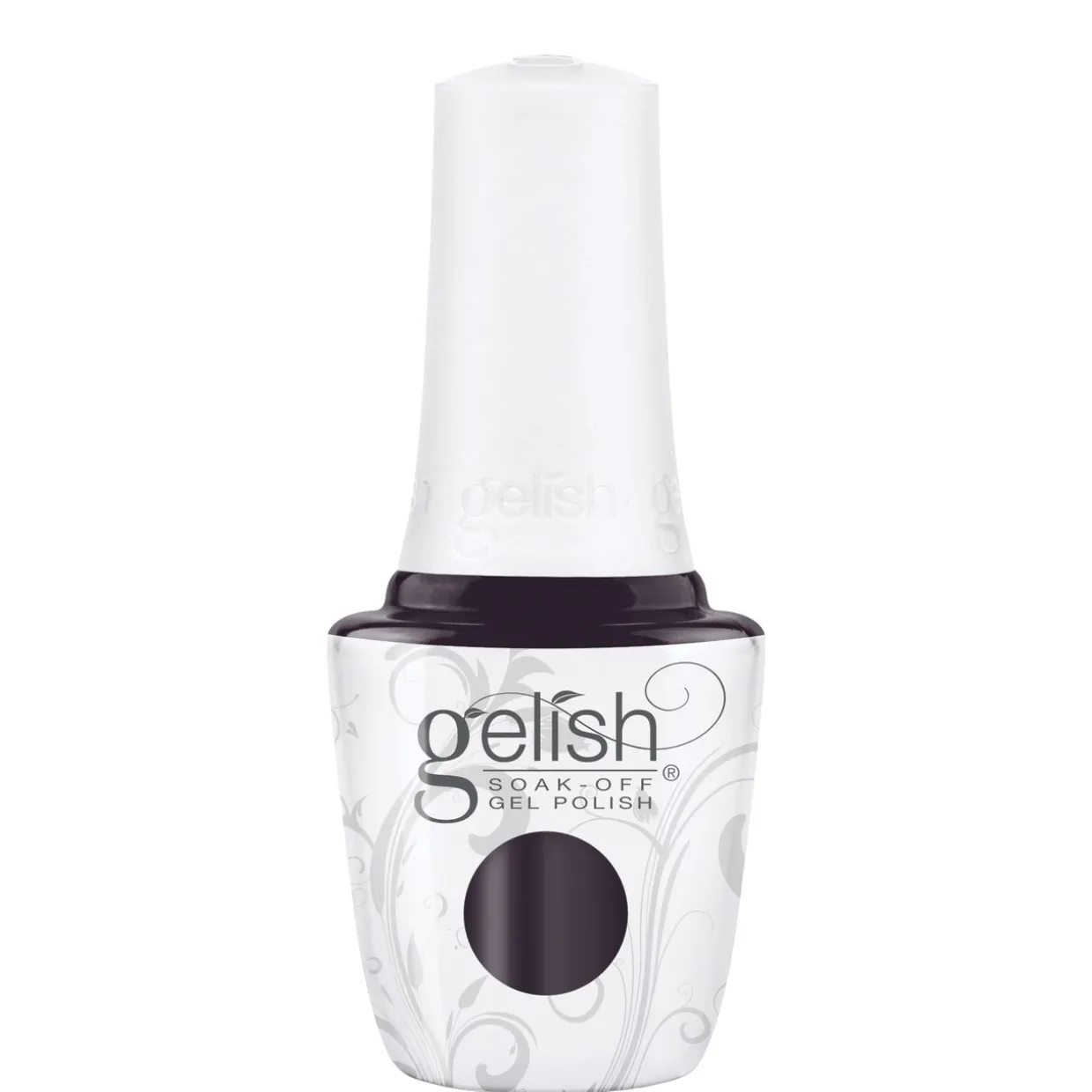 Gelish Soak-Off Gel Polish "A Hundred Present Yes", Purple Charcoal Creme, 15 mL | .5 fl oz - On My Wish List Collection