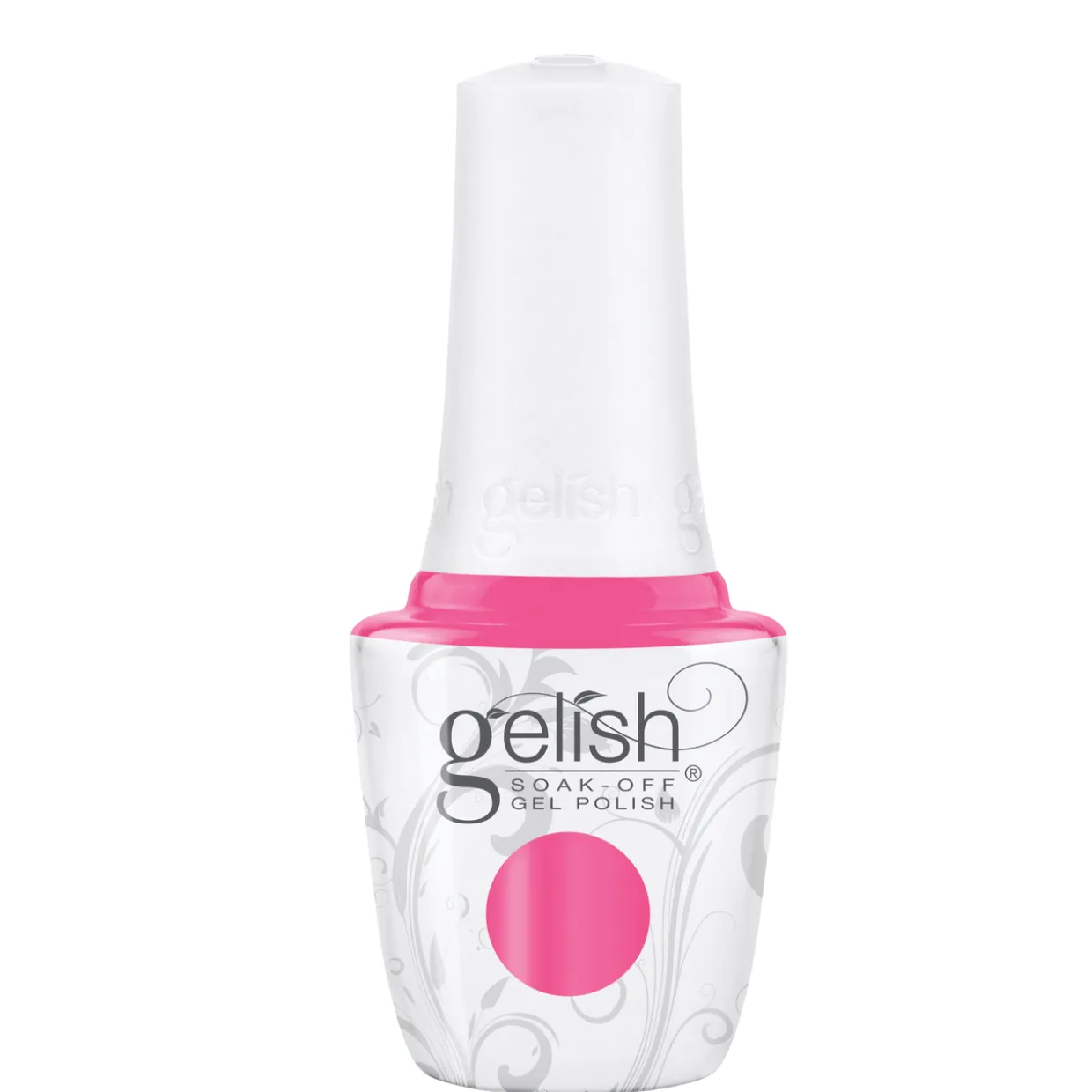 Gelish Soak-Off Gel Polish "Are You Gelly?" Neon Pink Jelly, 15mL| .5 - Keep It Juicy Collection
