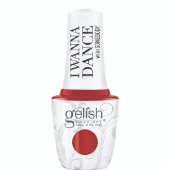 Gelish Soak Off Gel Polish "Blazing Up the Charts" Hot Red Creme - 15 mL | .5 fl oz - 1110471