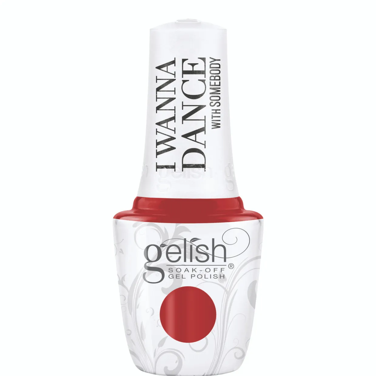 Gelish Soak Off Gel Polish "Blazing Up the Charts" Hot Red Creme - 15 mL | .5 fl oz - 1110471