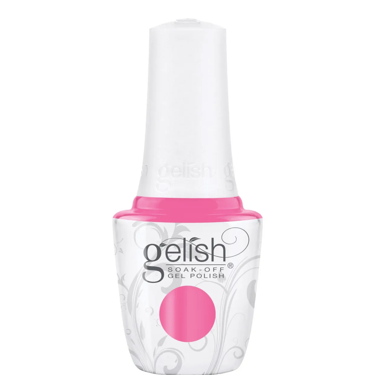 Gelish Soak-Off Gel Polish "Don't Be A Tease" Bubblegum Pink Creme, 15mL |.5 oz - Let's Roll Collection