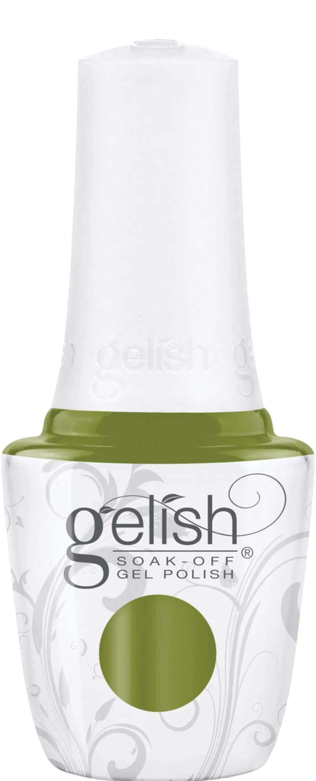 Gelish Soak-Off Gel Polish "Freshly Cut", Clover Green Crème, 15 mL | .5 fl. Oz.