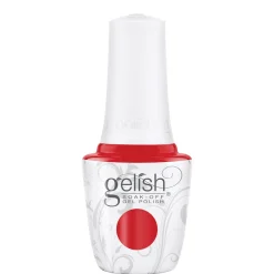 Gelish Soak-Off Gel Polish "Give It A Curl" Bright Cherry Creme, 15mL |.5 oz - Let's Roll Collection